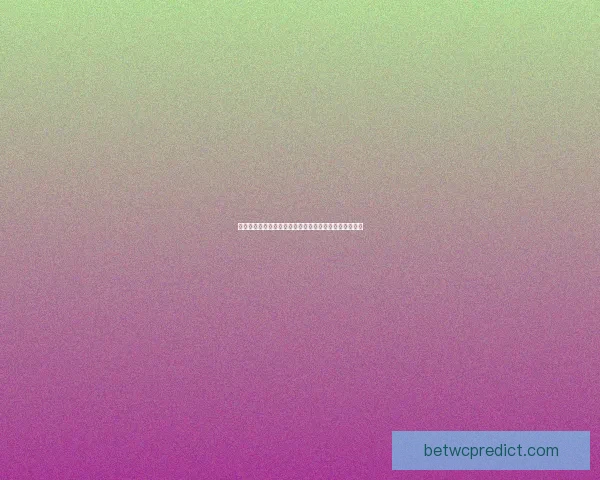 世界杯激情对决竞猜攻略预测比分全解析与投注策略指南